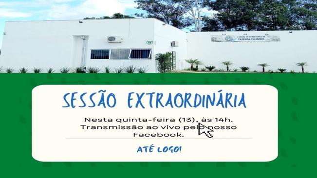 Câmara realizará sua primeira sessão em 2022 em caráter extraordinário